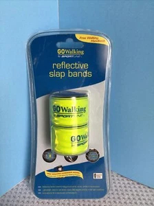 Go Walking by Sportline Reflective Slap Bands - GW3797YE - New - Picture 1 of 2
