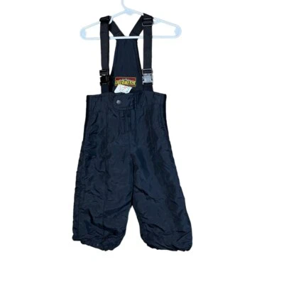 Baberos de nieve Obermeyer negros para niños pequeños talla 2T Foto 1 de 4