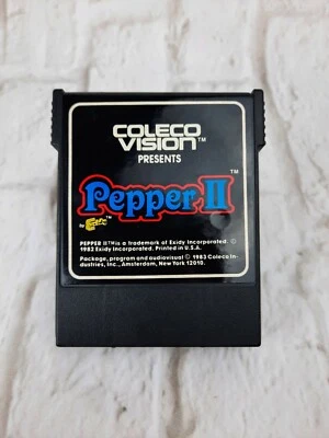 Pepper II 2 ColecoVision Adam 1983 Cartridge Only - Image 1 of 3