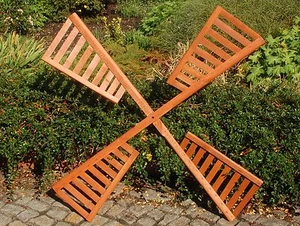 Flügel Windmühle Windrad Mühlenrad Ersatzflügel 5 versch. Spannweiten, 60-120 cm - Afbeelding 1 van 54