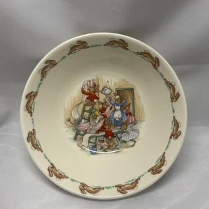 Papel pintado Royal Doulton Bunnykins 6" cupé cuenco de cereal decoración del hogar - Imagen 1 de 3