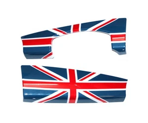 Red Union Jack Dashboard Panel Cover Trim For MINI Cooper F55 F56 F57 2014-2021 - Bild 1 von 4
