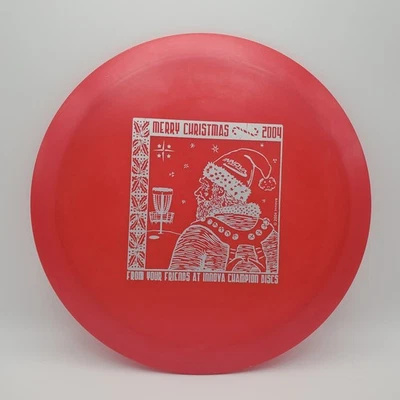 Innova 2004 Christmas Champion Sidewinder 169g Red Disc Golf Driver OOP RARE - Image 1 of 2