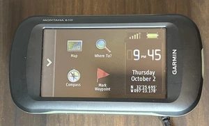 Garmin Montana 610 Large 4” Touchscreen Outdoor GPS - Works - Picture 1 of 8