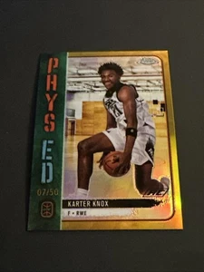 2023-24 Topps Chrome OTE Phys Ed Gold Karter Knox /50 - Picture 1 of 10