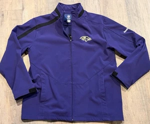Ravens Men’s NFL  Reebok Onfield Coat/jacket Large Purple - Picture 1 of 8