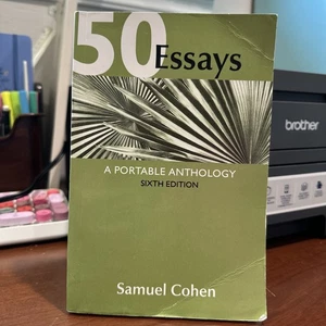 50 Essays: A Portable Anthology - Paperback, by Cohen Samuel - Picture 1 of 4
