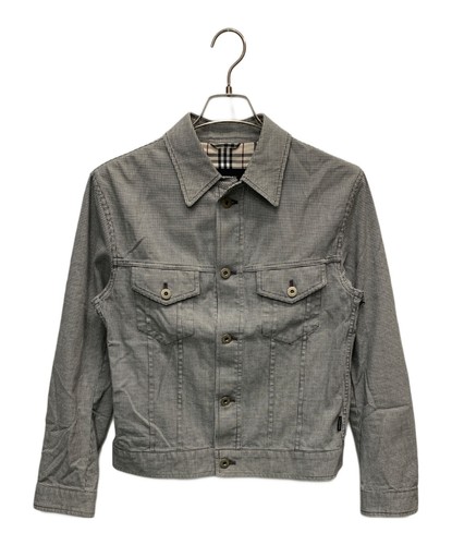 BURBERRY BLACK LABEL Camicia Giacca Nero x Bianco Taglia:M