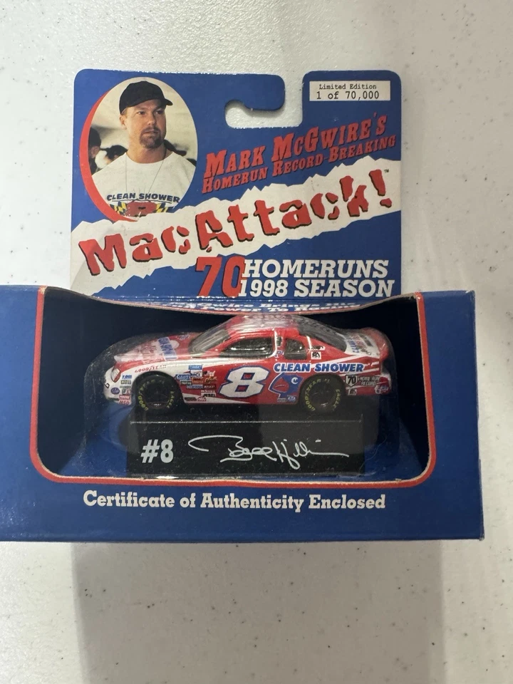 Mark McGwire Homerun Record Breaking Mac Attack Car NASCAR 1999 - Image 1 of 1