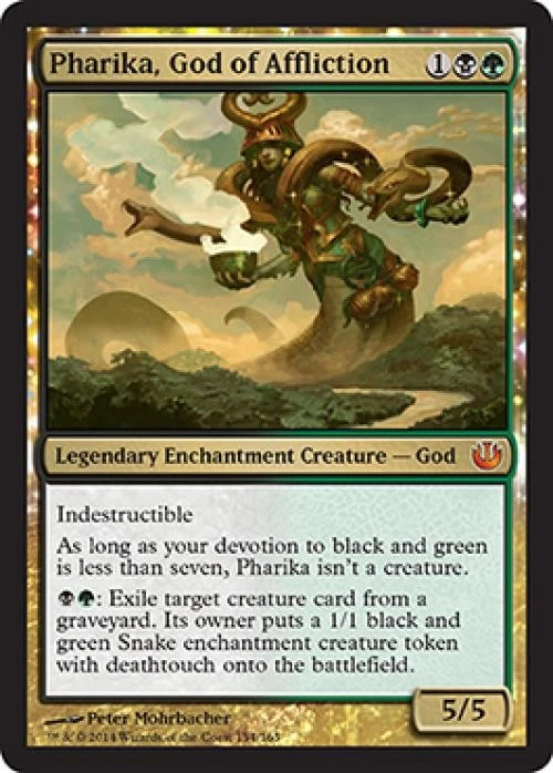 MTG English Pharika, God of Affliction NM Normal Journey into Nyx - Image 1 of 1