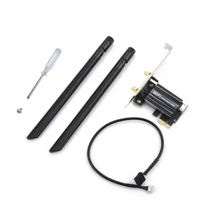 AX3000 Chipset PCIe WiFi 6 For Intel AX200 WiFi Card PC Adapter For Motorola - Afbeelding 1 van 17