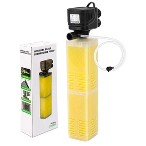 Aquarium Filter 320 GPH Tauchfilter Innen Aquarium Filter Großbecken Pon... - Bild 1 von 7