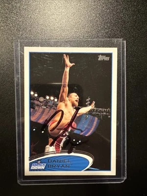 2012 Topps WWE Daniel Bryan Signed Card Autograph - Image 1 of 2