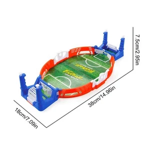 Tabletop Soccer Game Portable Indoor Sports Board for Kids Family Fun - Picture 1 of 8