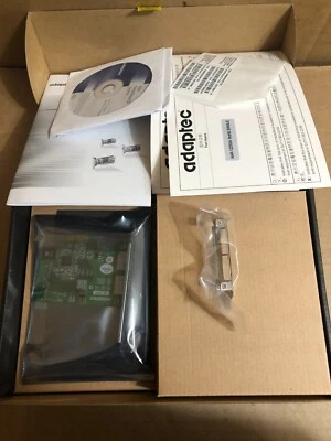 Adaptec 1225SA 2 Port eSATA RAID Controller PCI Express x1 Up to 300MBps ~ - Image 1 of 4