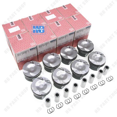 Conjunto de pistón de motor 8X para Mercedes-Benz C63 AMG GT63 E63 G63 GLC63 S63 4,0 L Foto 1 de 4