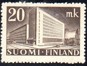 Finland #Mi318 MH 1945 Post Administration Building [248] - Picture 1 of 1