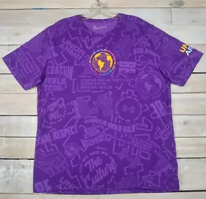 T-shirt UA UNDER ARMOUR nera storia mese liberazione manica corta viola XL - Foto 1 di 8