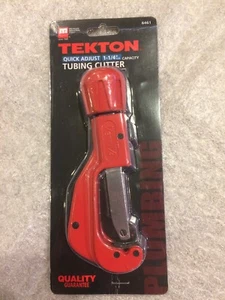 Tekton Plumbing Tubing Copper Brass Plastic Cutter 1/8" to 1-1/4" OD #6461 - Picture 1 of 3