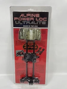 Alpine Power Loc Ultralite 4 Arrow Quiver Max 1 Bow Hunting camo Left Hand - Picture 1 of 12