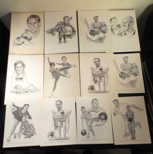 1964-69 Equitable Life 29 Prints Weismuller Ederle Don Carter Fleming Varipapa