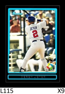 1-2009 Bowman Base WBC DEREK JETER YANKEES MENGE VERFÜGBAR - Bild 1 von 1