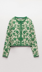 Zara Cardigan Women's Green for sale | eBay