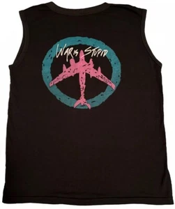 Culture Club Men’s S Tee 80s Boy George “War Is Stupid” Single Stitch Sleeveless - Picture 1 of 8