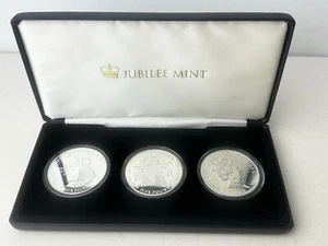 2017 £5 Silver Proof Five Pound The Sapphire Jubilee Set With Box Ship Wordlwide - Picture 1 of 11
