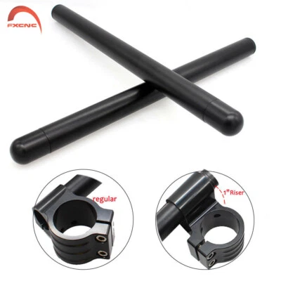 FXCNC 53mm Clip on Riser/Regular 1' Handle Bar For Ducati 848 1098 1198 999 749S - Image 1 of 4