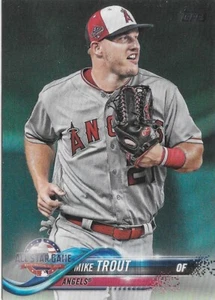 2018 Topps Update  All-Star MIKE TROUT Rainbow Foil  -LOS ANGELES ANGELS- #US176 - Picture 1 of 1