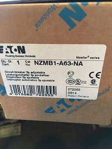 Circuit. Breaker.  Eaton/Moeller63Amps  NZMB1-A63-NA - Picture 1 of 2