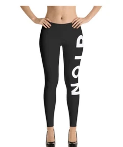 Division Noir By Levi Scott Noir Leggings Black Sz Small - Picture 1 of 6