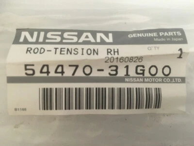 Genuine Nissan 54470-31G00 Front Suspension Tension Rod Pathfinder Pickup D21 - Image 1 of 3