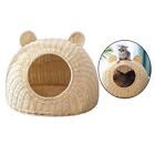 Cute Rattan  Nest Cage  House