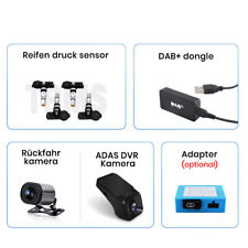 DVR DAB Kamera tylna Monitor ciśnienia w oponach Adapter światłowodowy do radia Junsun