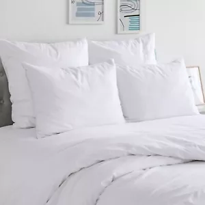 Sunday Home 400 Thread Count 100% Natural Cotton 1 Fitted Sheet Only - Solid ... - Picture 1 of 7