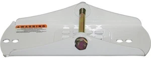 SLP Ski Mounting Saddle Bracket for Standard Use - White Motorcycle Street Bike - Picture 1 of 4