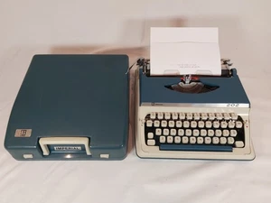 Litton Imperial 202 Typewriter with Case Vintage - Japan - Very Good Condition - Picture 1 of 9