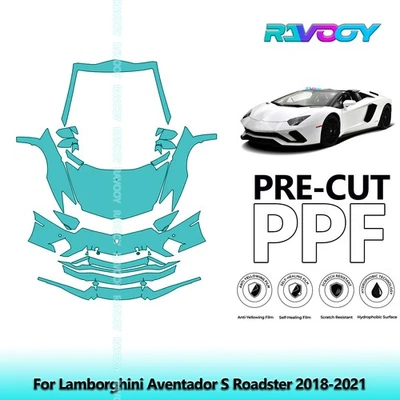 PreCut Paint Protection PPF Kit For Lamborghini Aventador S Roadster 2018-2021 Foto 1 de 4