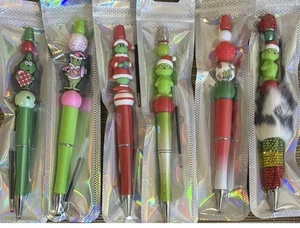 Der Grinch Weihnachten individuell Perlen Urlaub Stifte Strumpf Stuffers Geschenk - Bild 1 von 4
