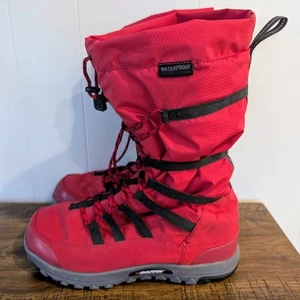 Baffin Women's 9 Escalate Guide Red Winter Boots EASE-W003 Calf Tall - Picture 1 of 16