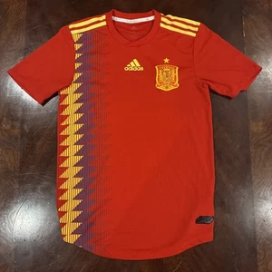 Spain Home Shirt 2018 Adidas Climachill Jersey Player Issue Size Mens S - Picture 1 of 9