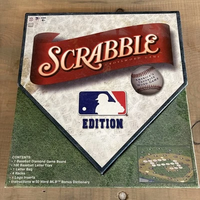 Scrabble MLB Edition 2007 Board Game Home Plate box edition   - Image 1 of 2