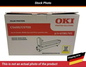43381705 Oki C5600 Drum Yellow - Bild 1 von 3