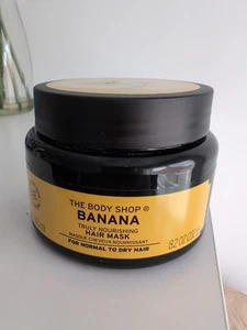 The Body Shop-Banana Truly Nourishing Hair Mask Conditioner 240ml NEW - Picture 1 of 3