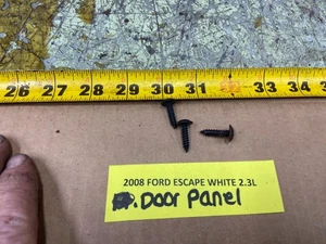 08-2012 ESCAPE 2.3L DOOR PANEL SCREWS SET OF 3 - Picture 1 of 10