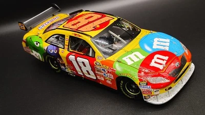 2008 Kyle Busch #18 M&M's Infineon Sonoma Win Raced Version 1:24 Please Read! - Image 1 of 4