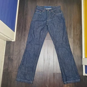 Kimes Ranch Men's Dillon Raw Jeans Blue 100% Cotton Wide Bootcut 29x34 USA Made - Picture 1 of 10