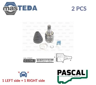 G72006PC EJE DE TRANSMISIÓN CV KIT DE JUNTA PAR PASCAL 2 PIEZAS PARA TOYOTA PREVIA, CAMRY 2,4 L Foto 1 de 4